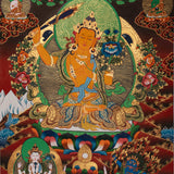 Manjushri Thangka Painting - Sacred Painting