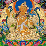 Manjushri Thangka - Sacred Painting