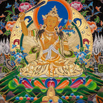 Manjushri Thangka - Sacred Painting