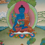 Medicine Buddha Thangka - Tibetan Art