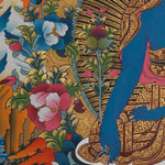 Handpainted Medicine Buddha - Sacred Tibetan Thangka