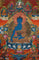 Handpainted Medicine Buddha - Sacred Tibetan Thangka