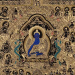 Medicine Buddha - Mandala Thangka