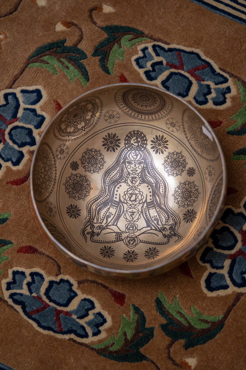 Meditation on 7 chakra with Singing Bowl
