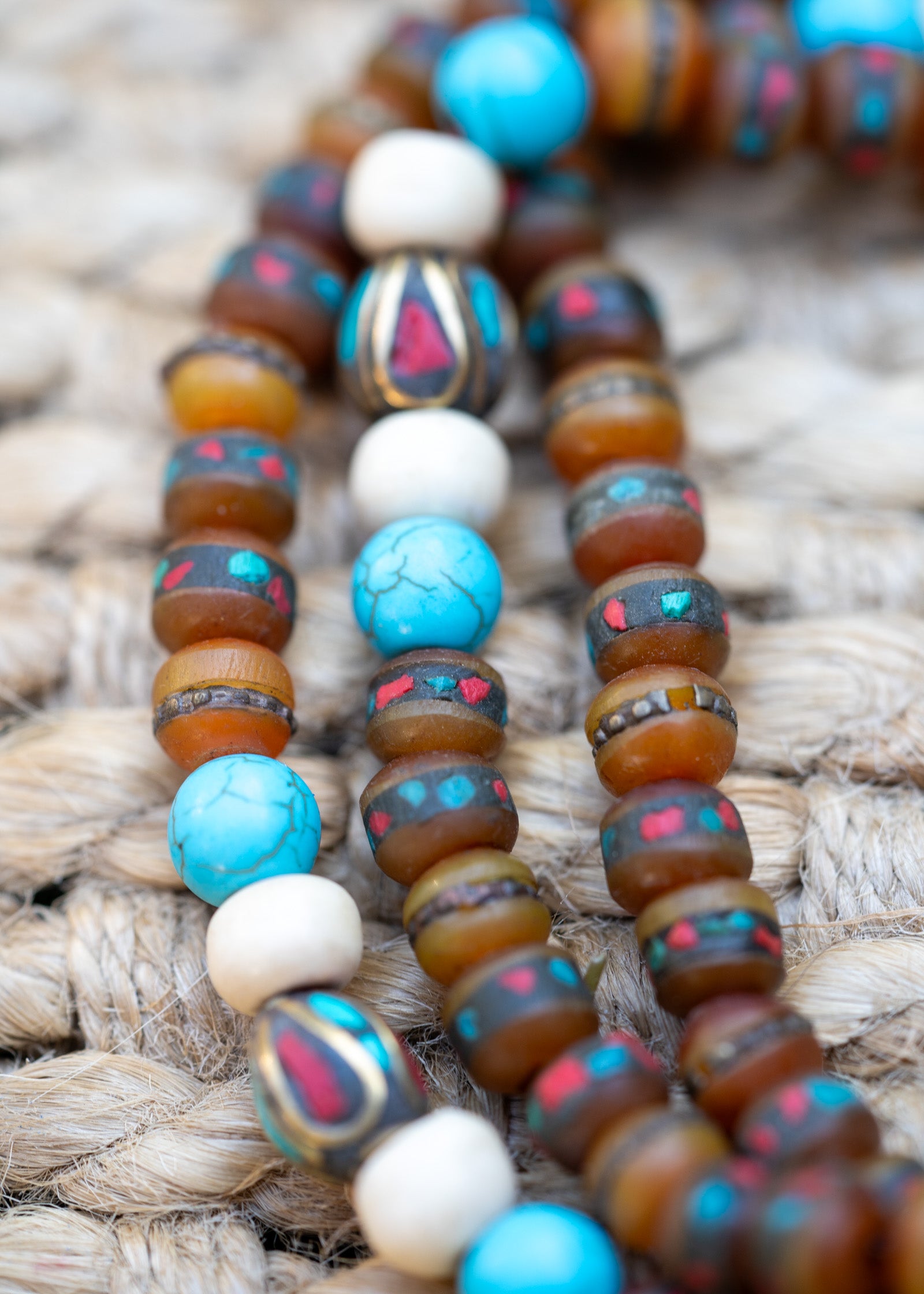 Mixed Turquoise Mala