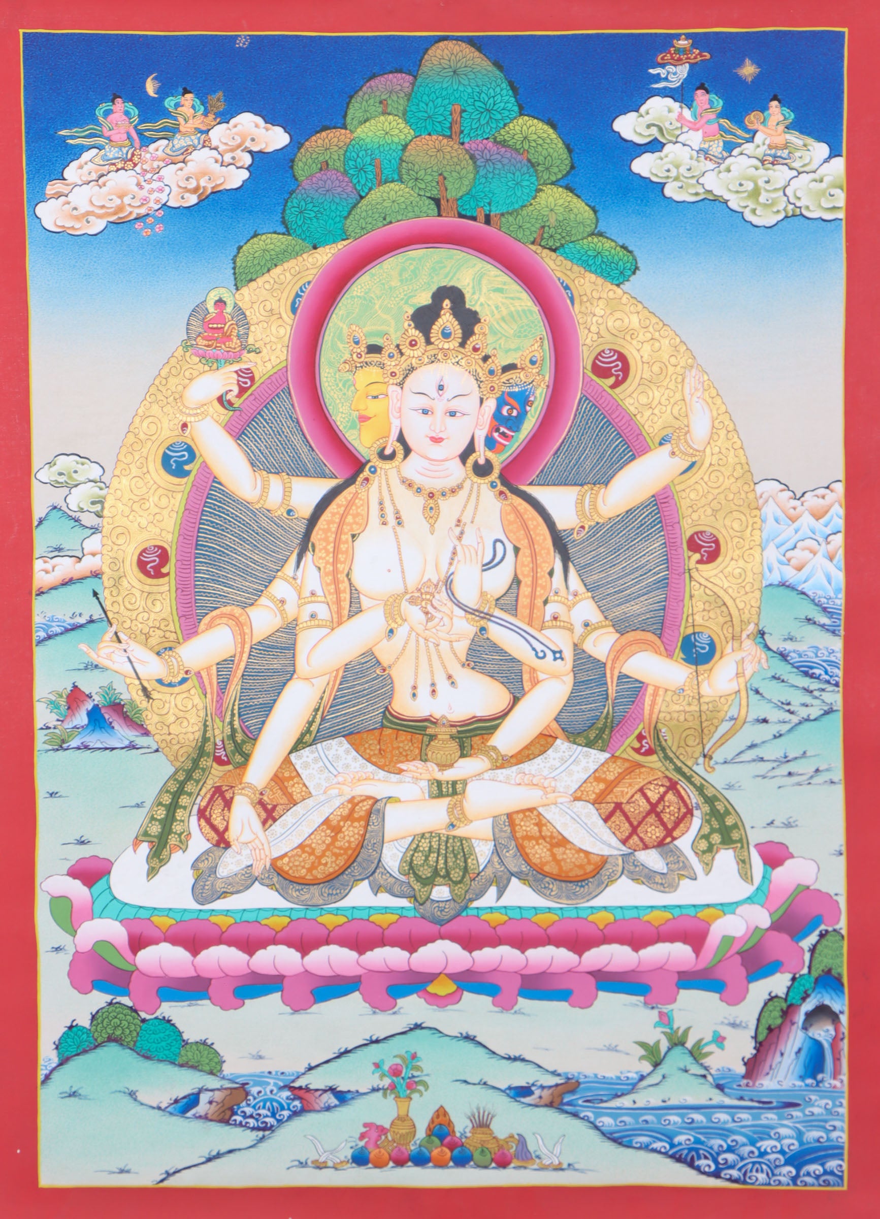 Namgyalma Thangka | Tibetan Art for Longevity and Healing