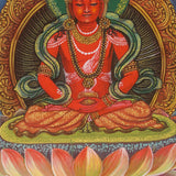 Newari Amitayus Buddha Thangka