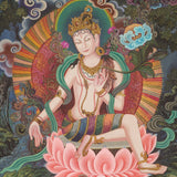 Chenrezig Newari Thangka Painting