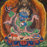 Mahakala Thangka - Newari Painting
