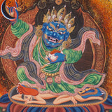 Mahakala Thangka - Newari Painting