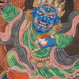 Mahakala Thangka - Newari Painting
