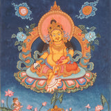 Newari Style Zambala Thangka