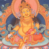 Newari Style Zambala Thangka