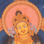 Newari Style Zambala Thangka