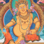 Newari Zambala thangka painting