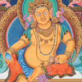 Newari Zambala thangka painting