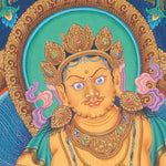 Newari Zambala thangka painting