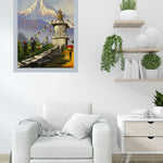 Mount Machapuchare Oil Painting