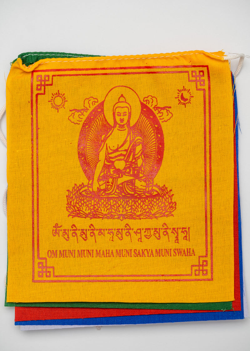 Tibetan Deity Prayer Flags 