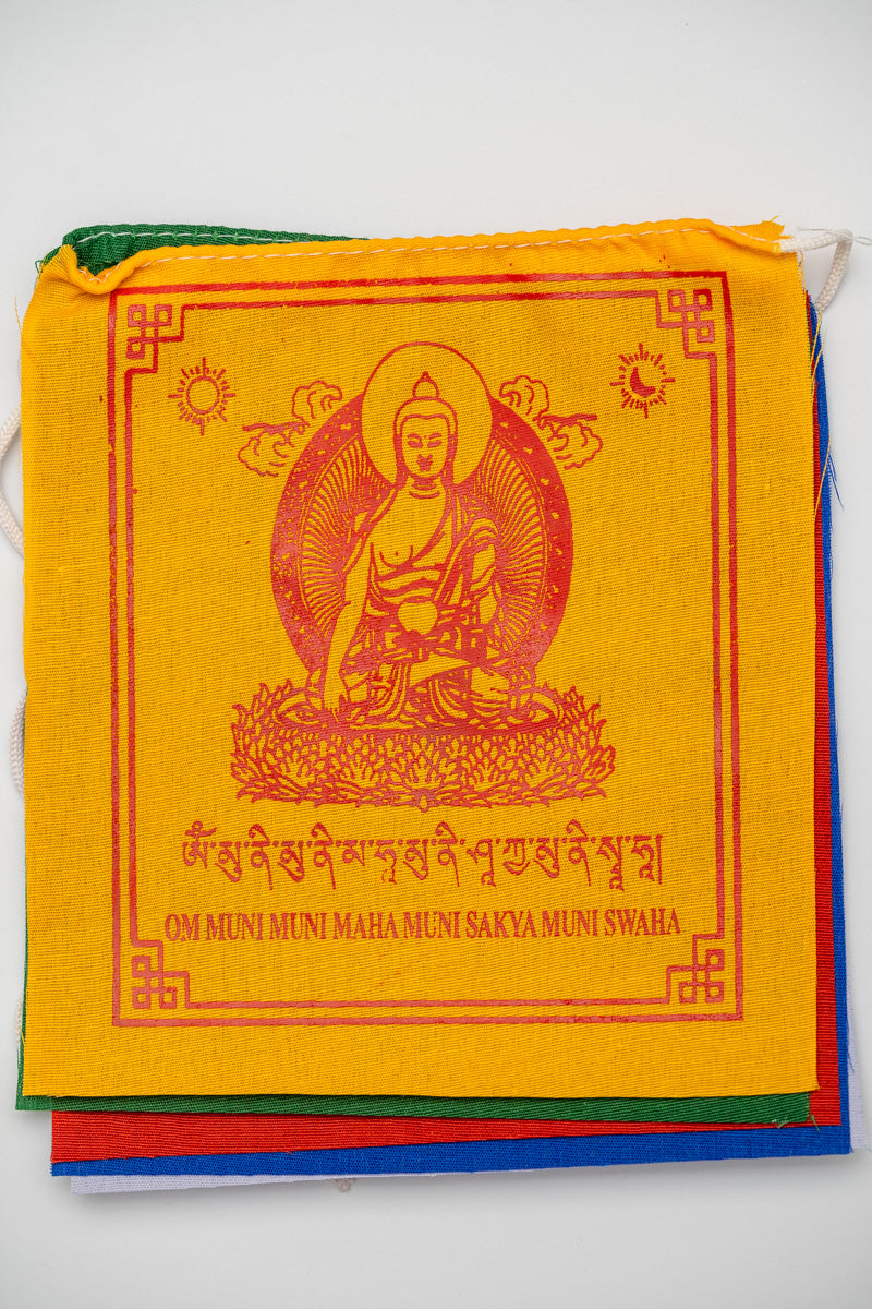 Tibetan Deity Prayer Flags 