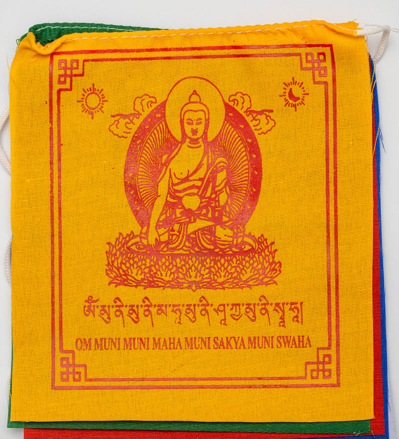 Tibetan Deity Prayer Flags 