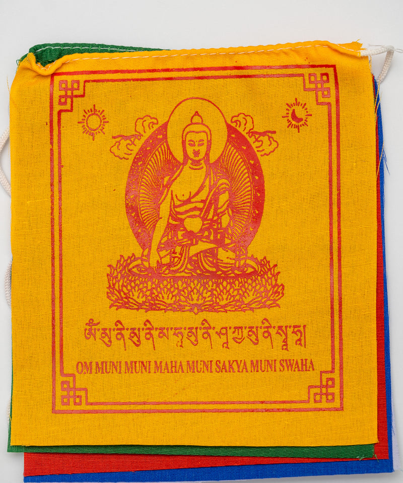 Tibetan Deity Prayer Flags 
