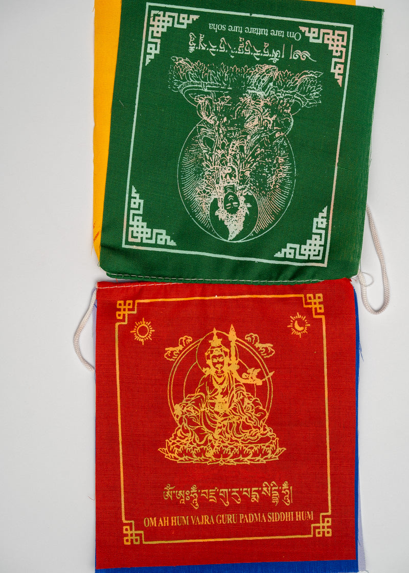 Tibetan Deity Prayer Flags 