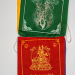 Tibetan Deity Prayer Flags 