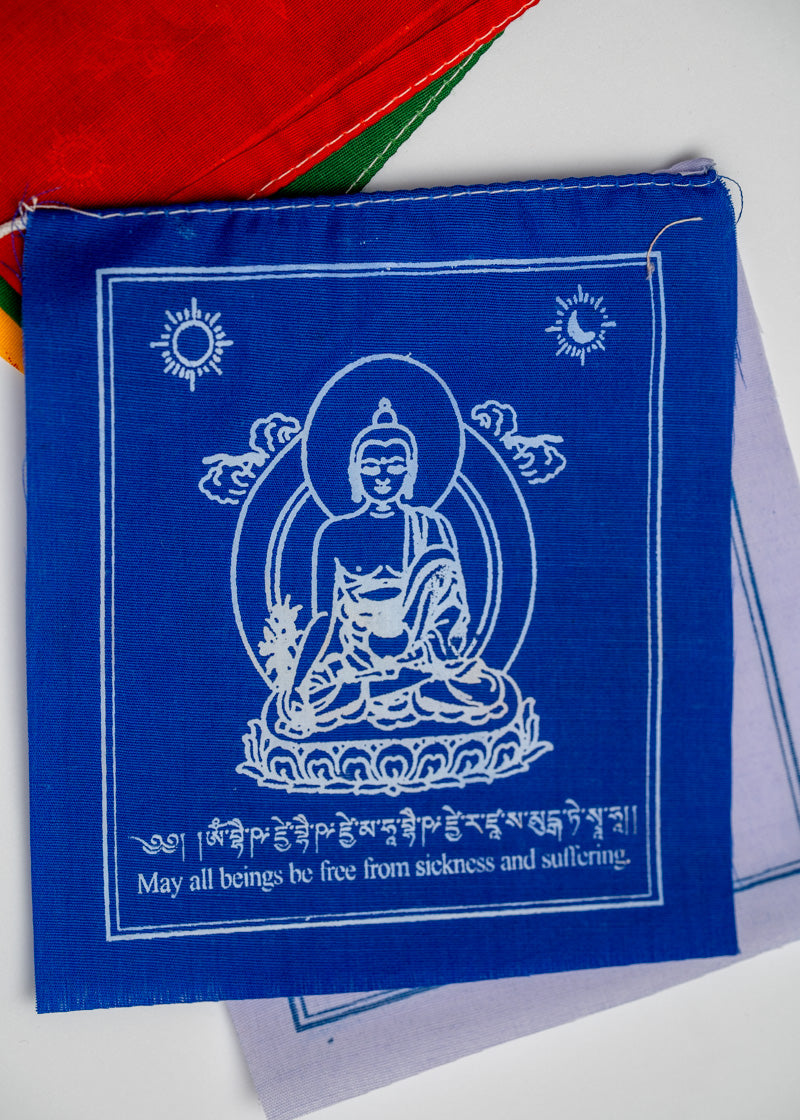 Tibetan Deity Prayer Flags 