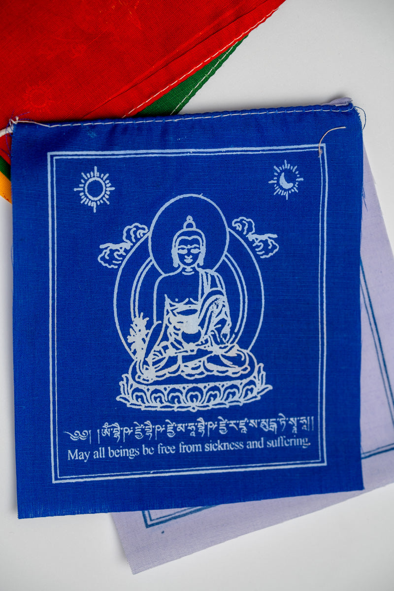 Tibetan Deity Prayer Flags 