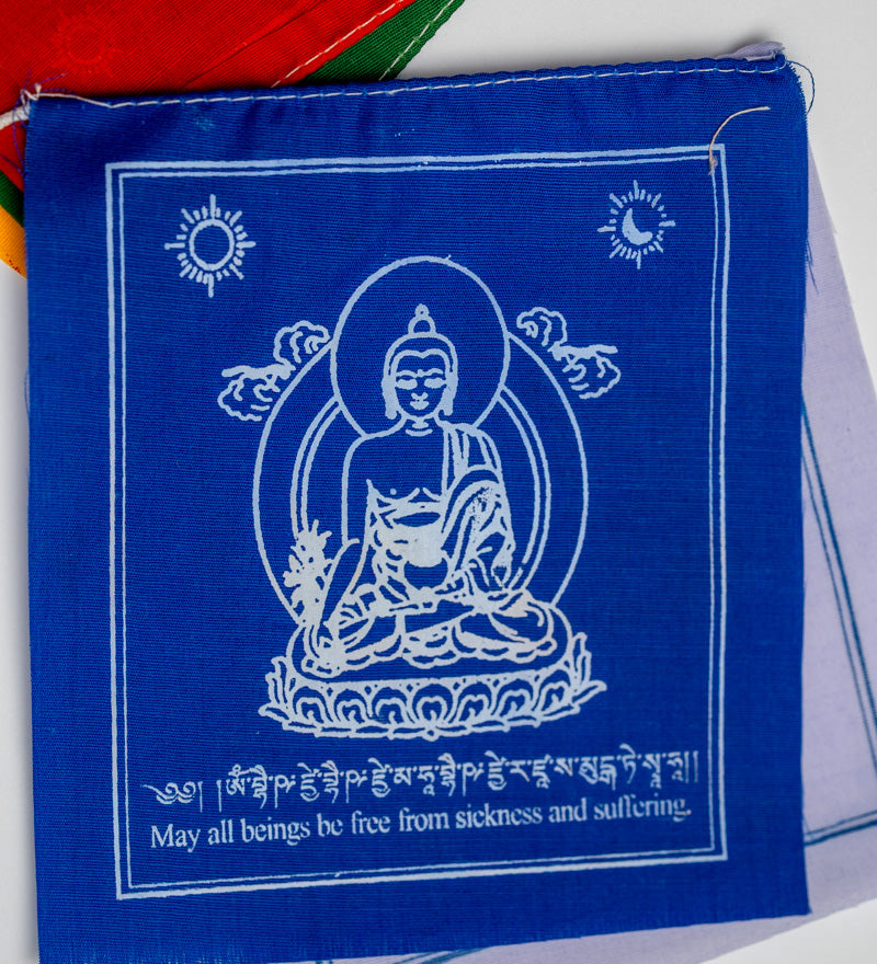 Tibetan Deity Prayer Flags 