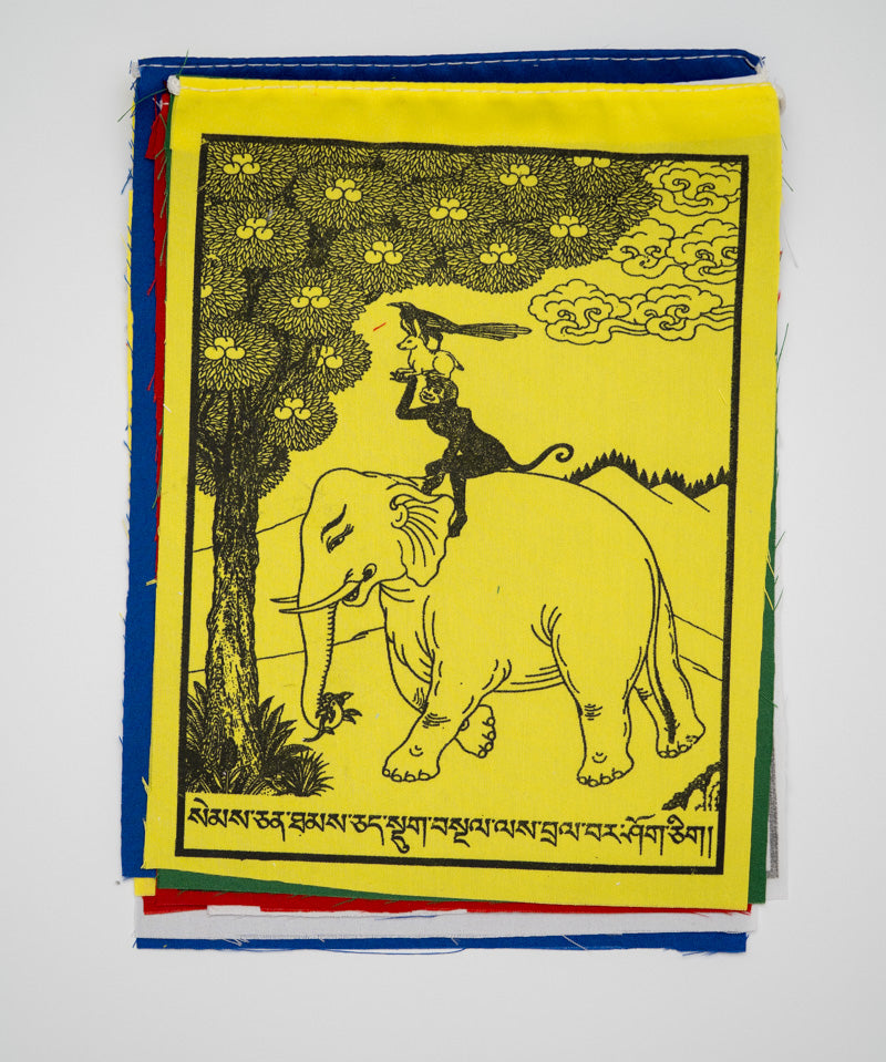 4 Harmonious Friends Prayer Flag