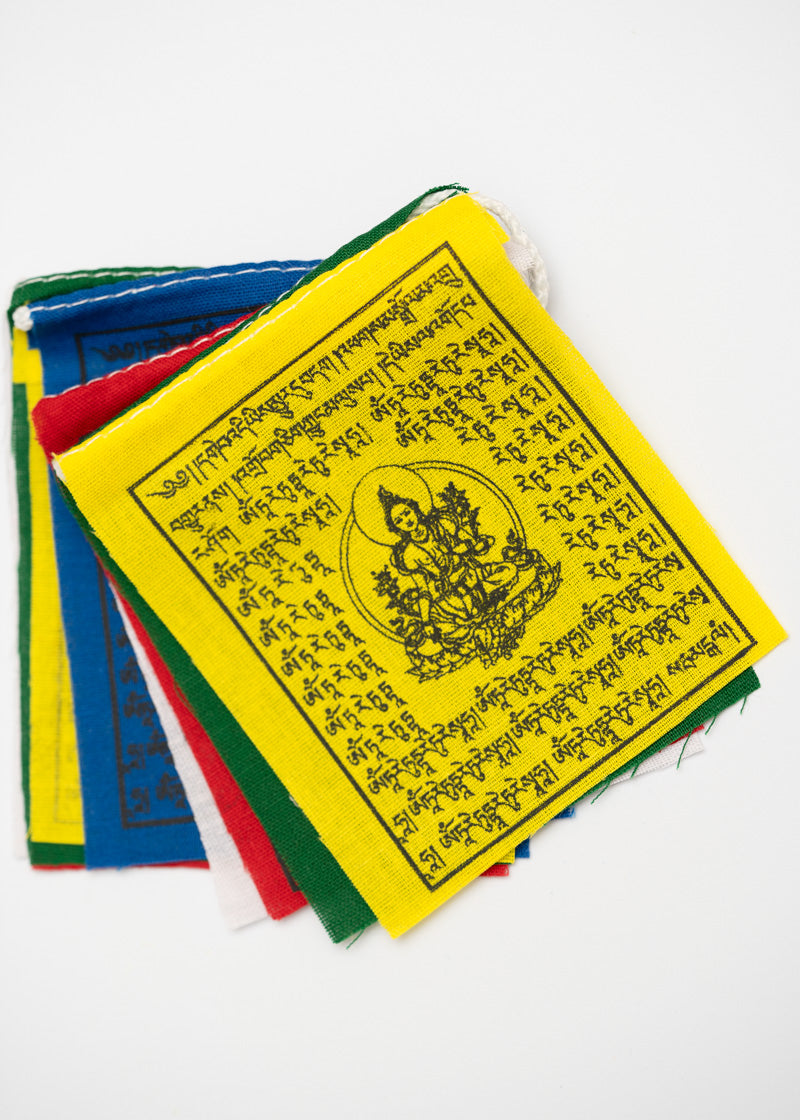 Green Tara Prayer Flag