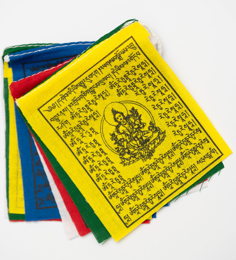 Green Tara Prayer Flag