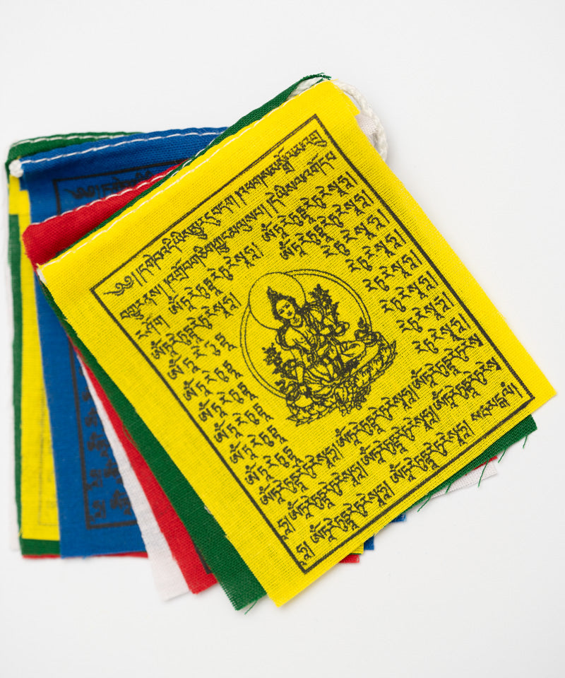Green Tara Prayer Flag