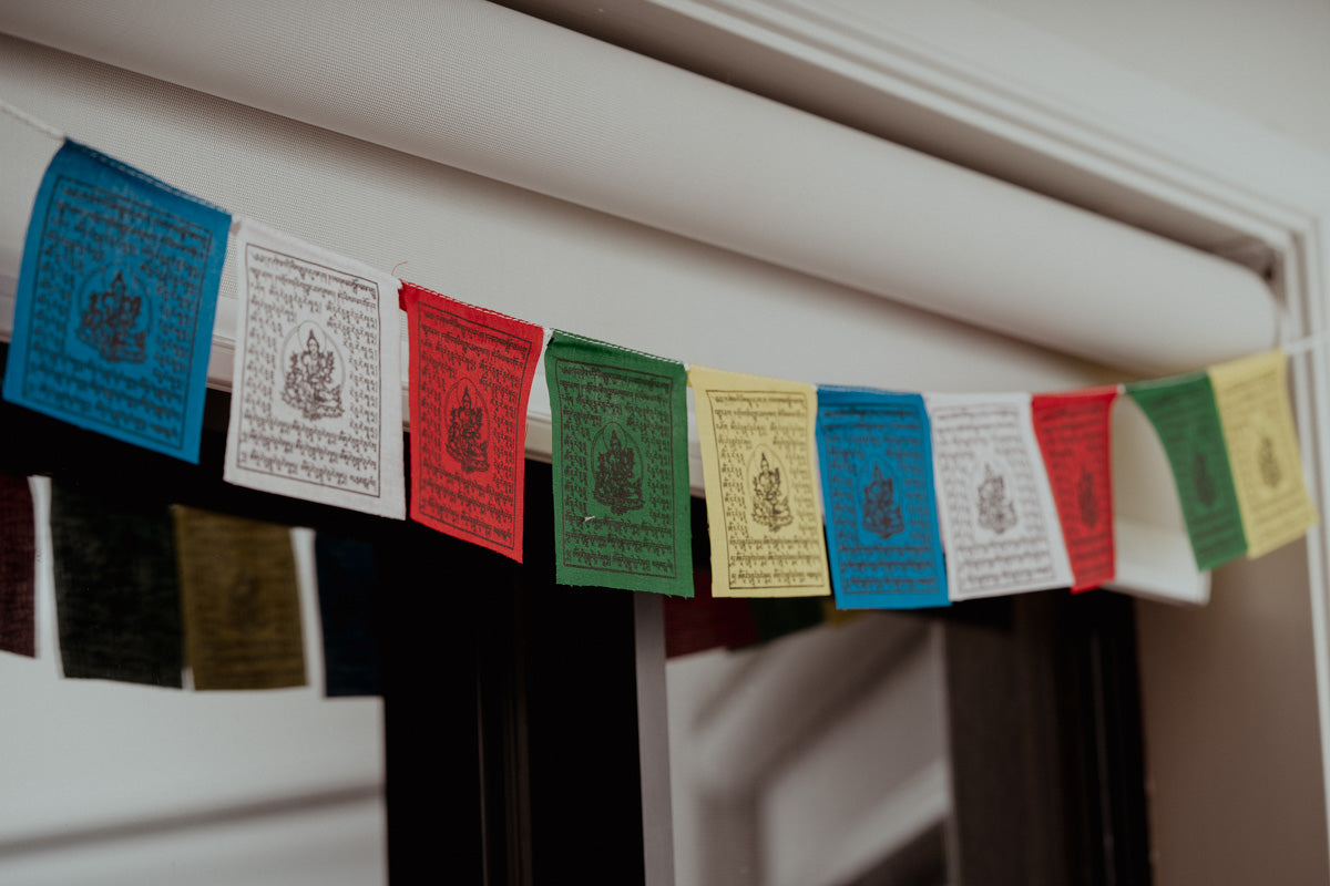 Green Tara Prayer Flag