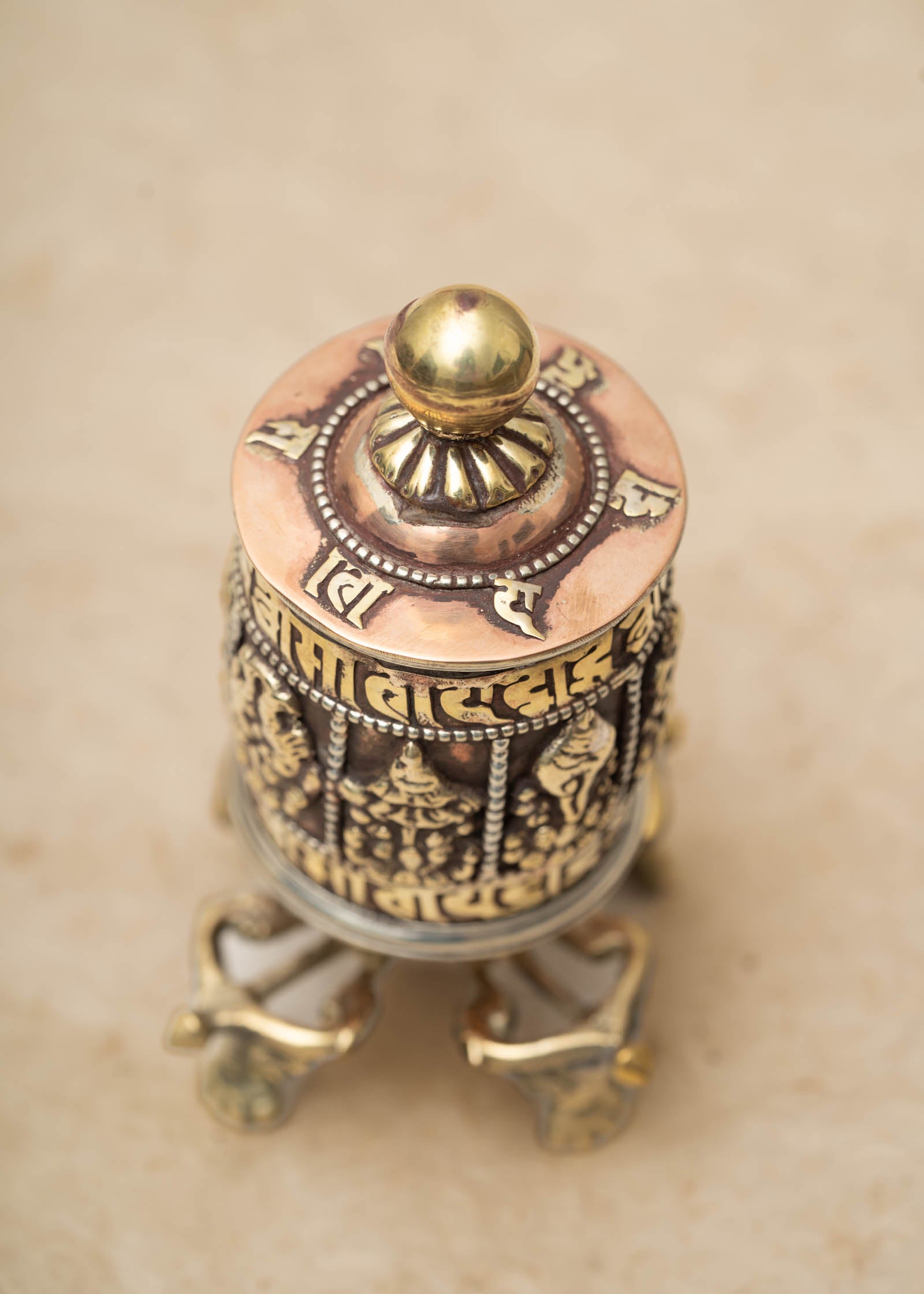 8 Auspicious Prayer Wheel