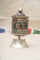 Gemstone Mantra Prayer Wheel for prayer and meditation.