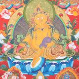 Pancha Kuber Thangka Painting for wealth and preposperity.