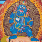 Pancha Kuber Thangka Painting for wealth and preposperity.