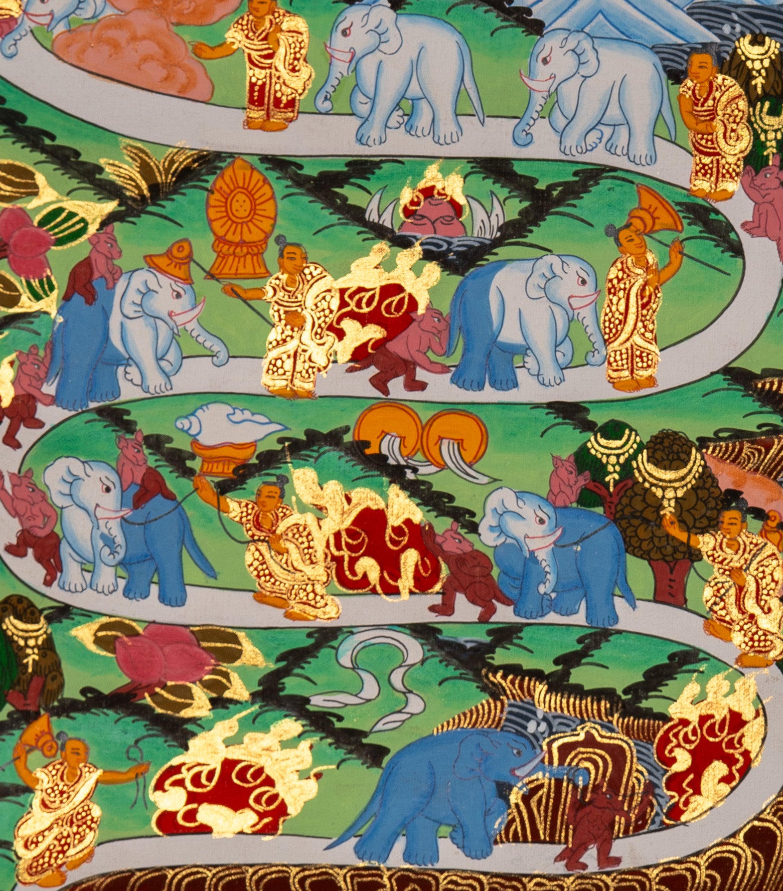 The Journey Within – Path to Enlightenment Thangka