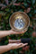 Peaceful Singing Bowl with carving design