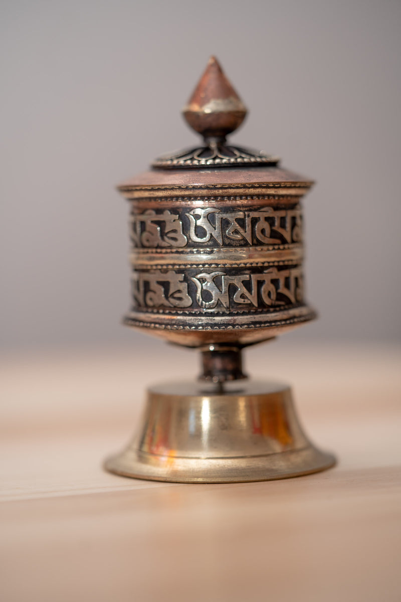 Mantra Prayer Wheel allows practitioners to engage in a meditative and devotional practice while harnessing the power of mantra recitation. 