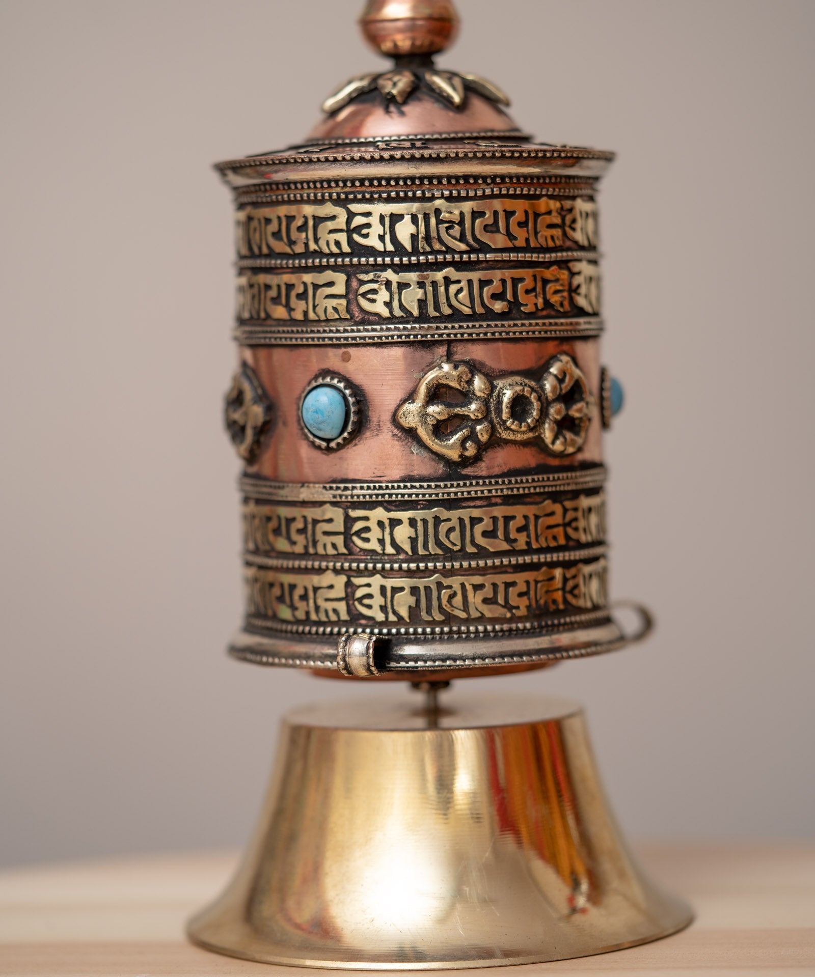 Handmade Bajra Prayer Wheel