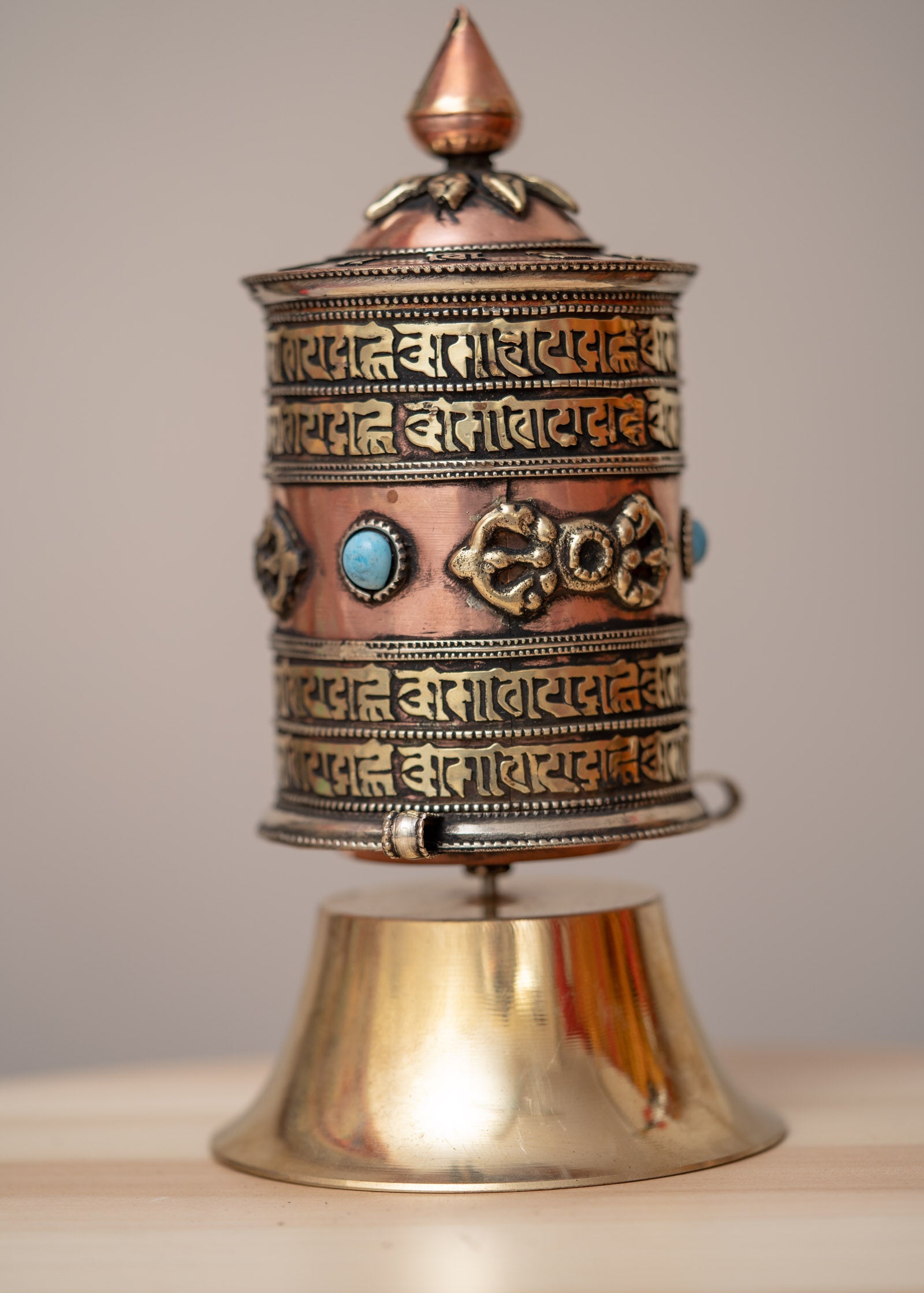 Handmade Bajra Prayer Wheel