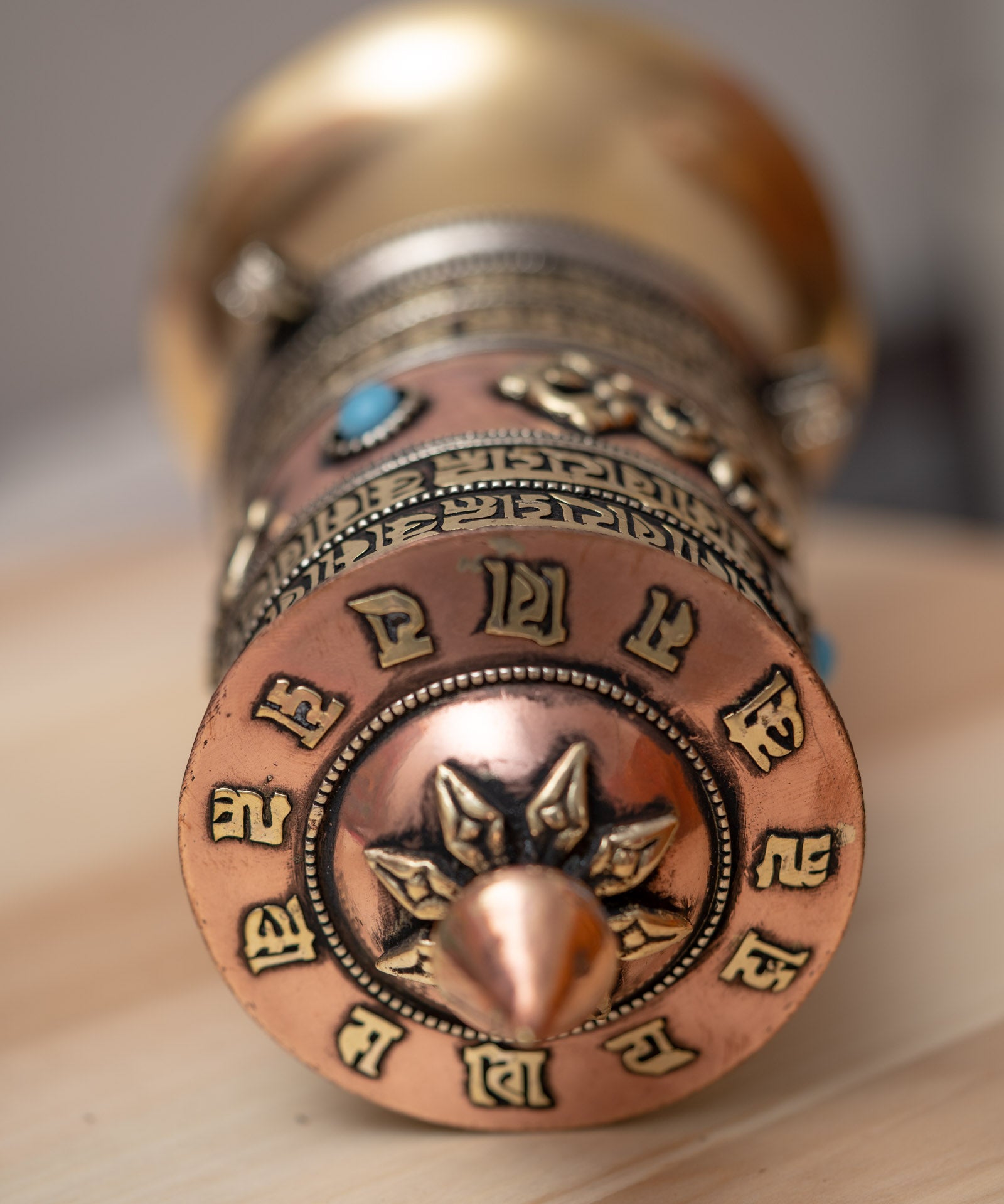 Handmade Bajra Prayer Wheel