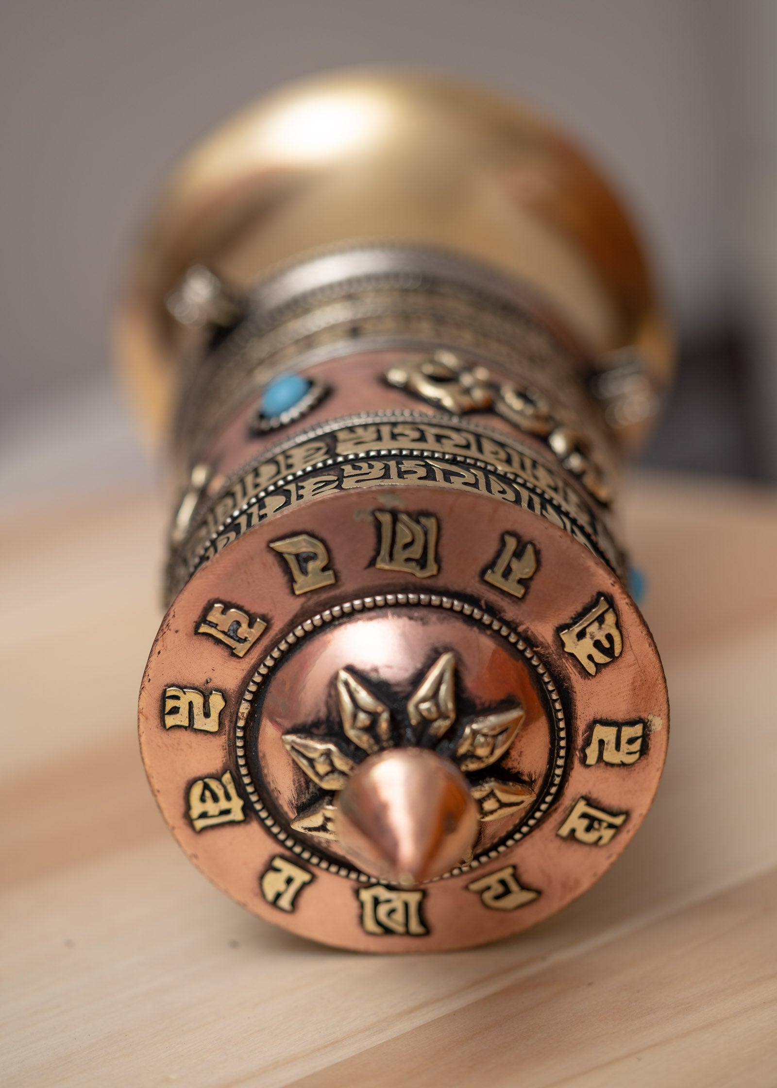 Handmade Bajra Prayer Wheel