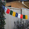 om mani padme hum wall hanging prayer flag small size