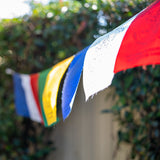 Auspicious wall hanging prayer flag with ganesh