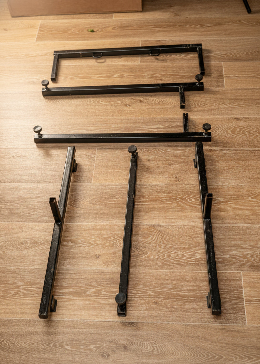 gong stand portable assembly